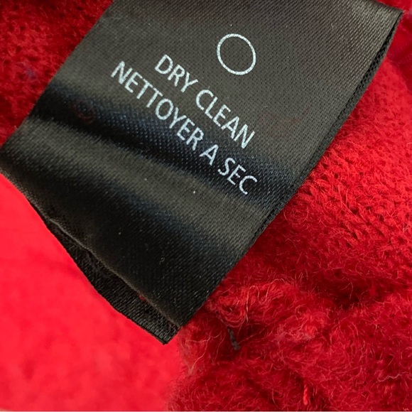 Hilary Radley Women’s Red Cardigan Size Small Wool Blend - Picture 11 of 12